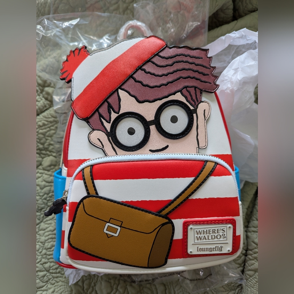 Loungefly Where's Waldo Mini Backpack